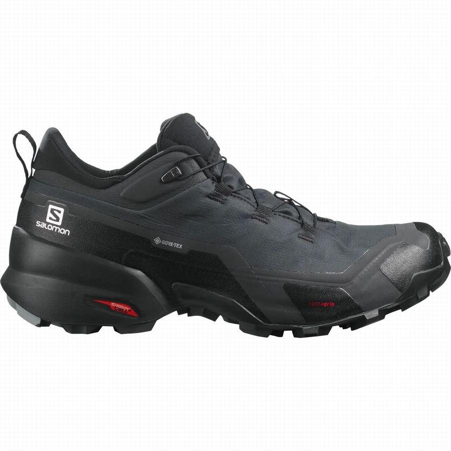 Salomon Cross Hike Gore-tex Erkek Trekking Ayakkabı Siyah [OYX2271YY]